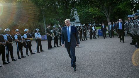 donald trump lafayette square